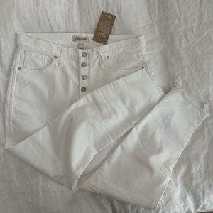 Madewell 10” High rise skinny crop